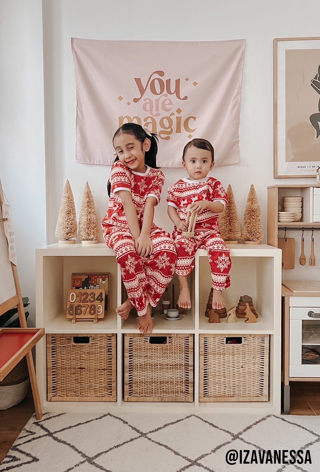 You Are Magic Banner - Girls Room Wall Hanging 36x26