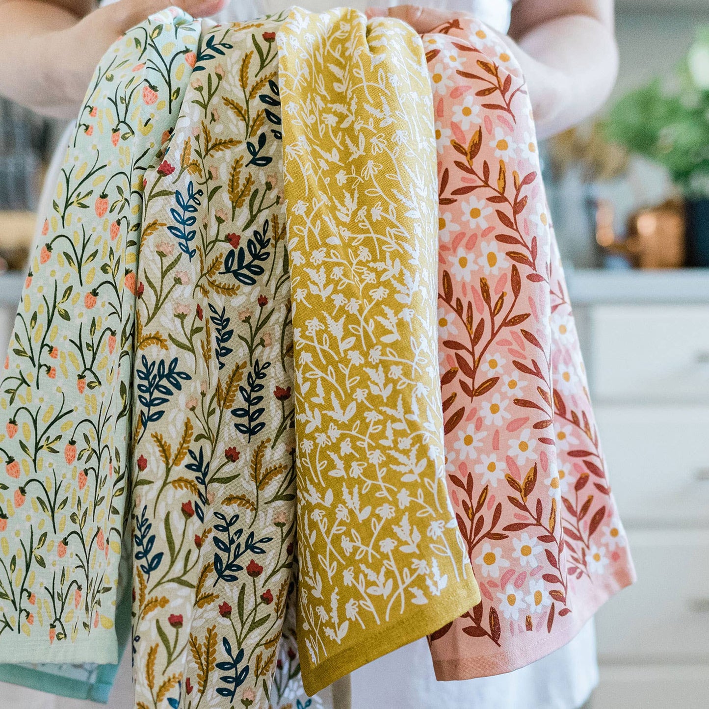 Floral Kitchen Towel