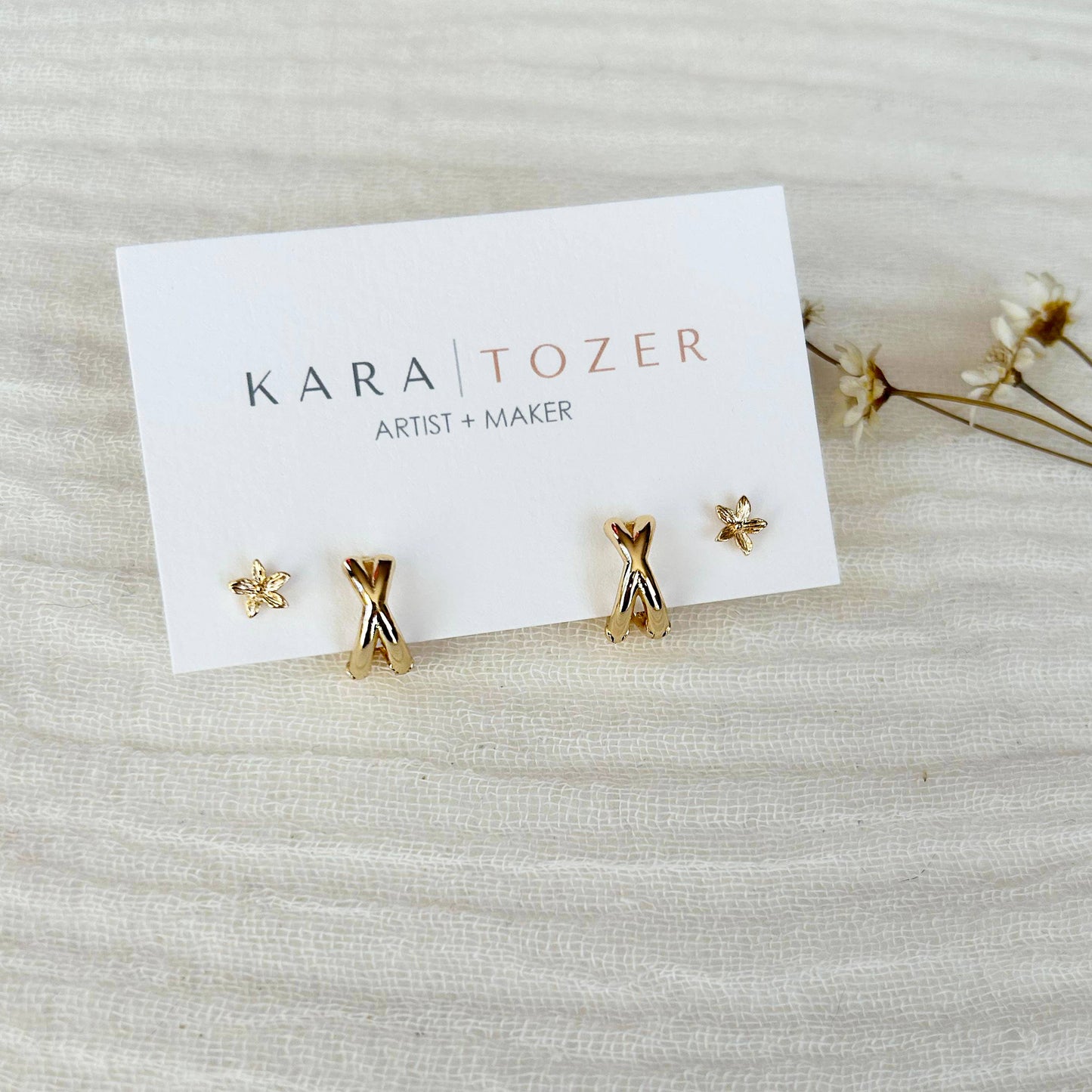 Dainty Hoop Stacking Set
