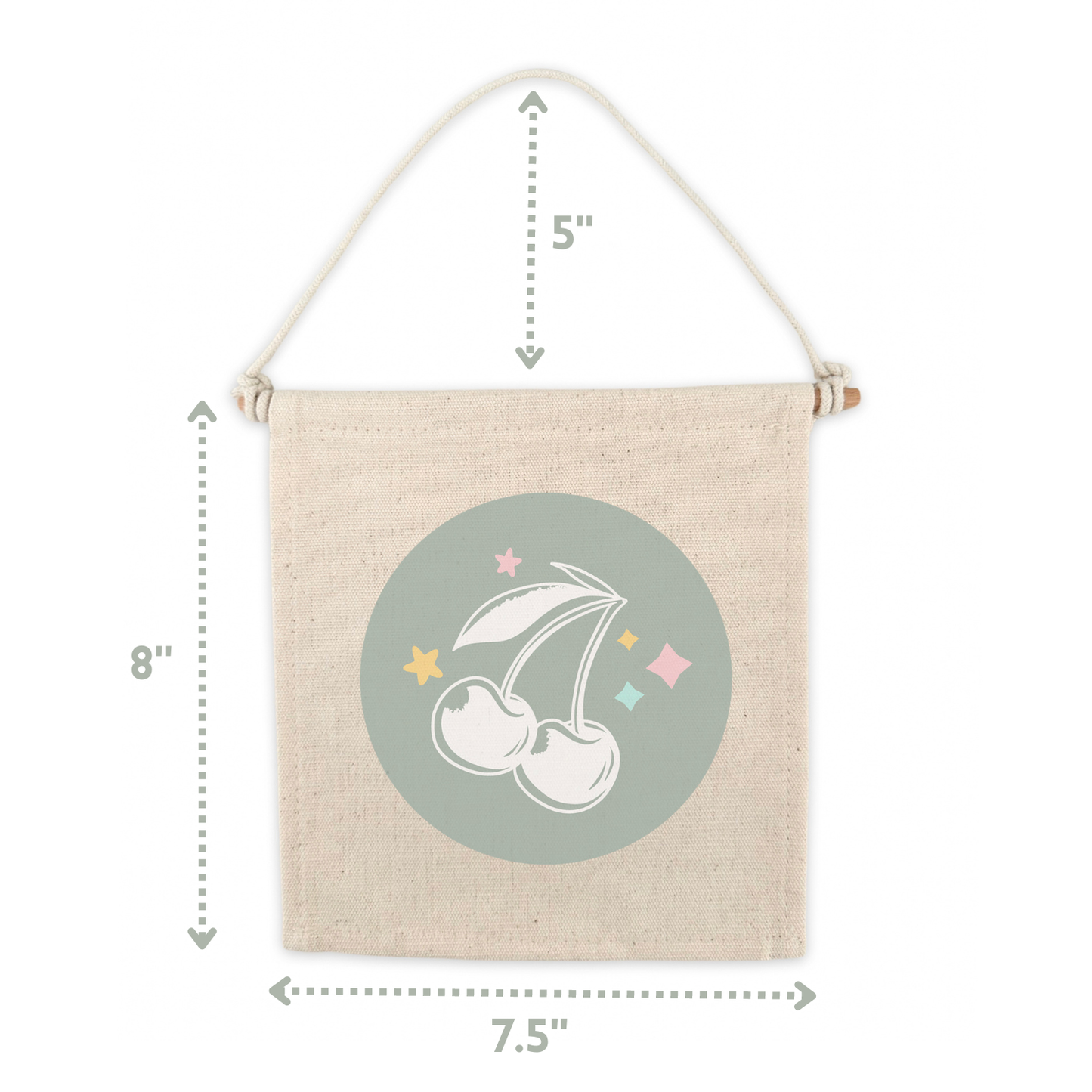 Kindness Love Magic Wonder Canvas Hang Sign - Kids Decor