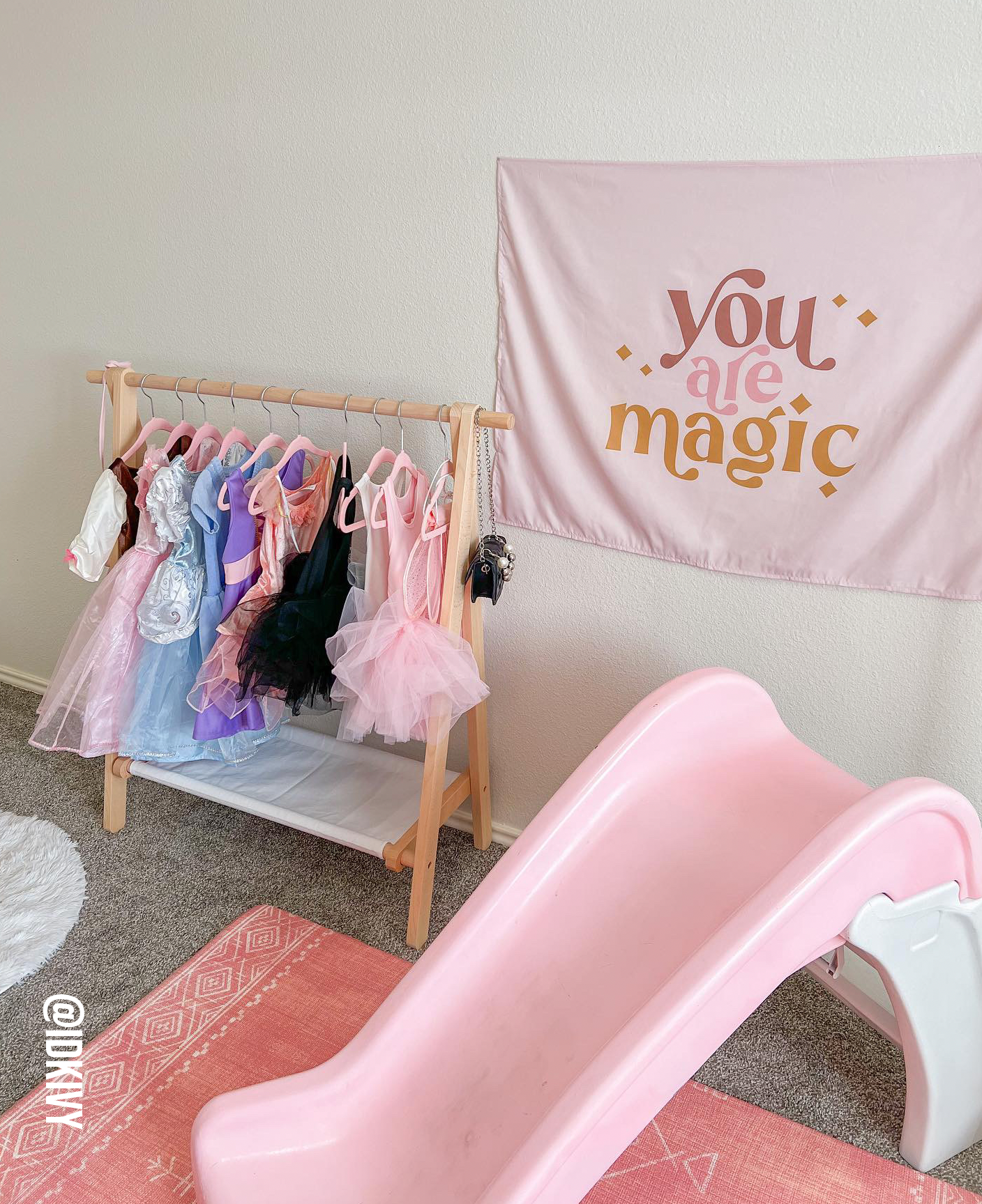You Are Magic Banner - Girls Room Wall Hanging 36x26