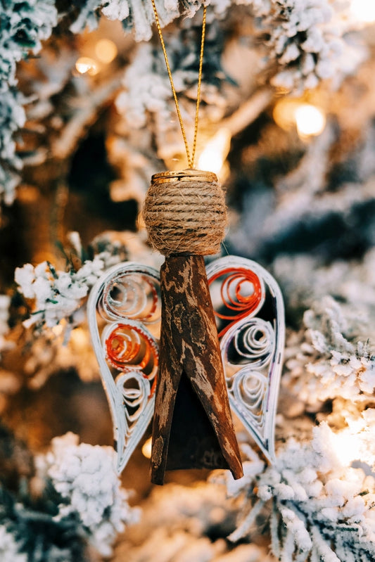 Cinnamon Angel Ornament