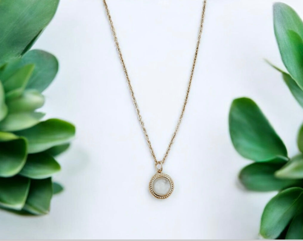 Circle Charm Necklace