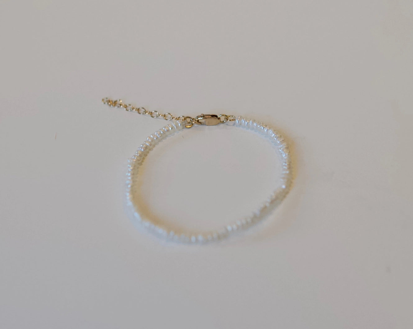 2-2.5mm Pearl Strand Bracelet