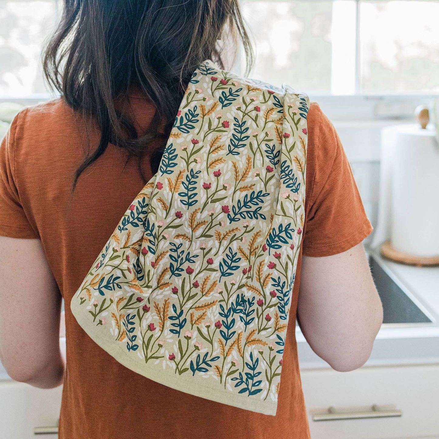 Floral Kitchen Towel