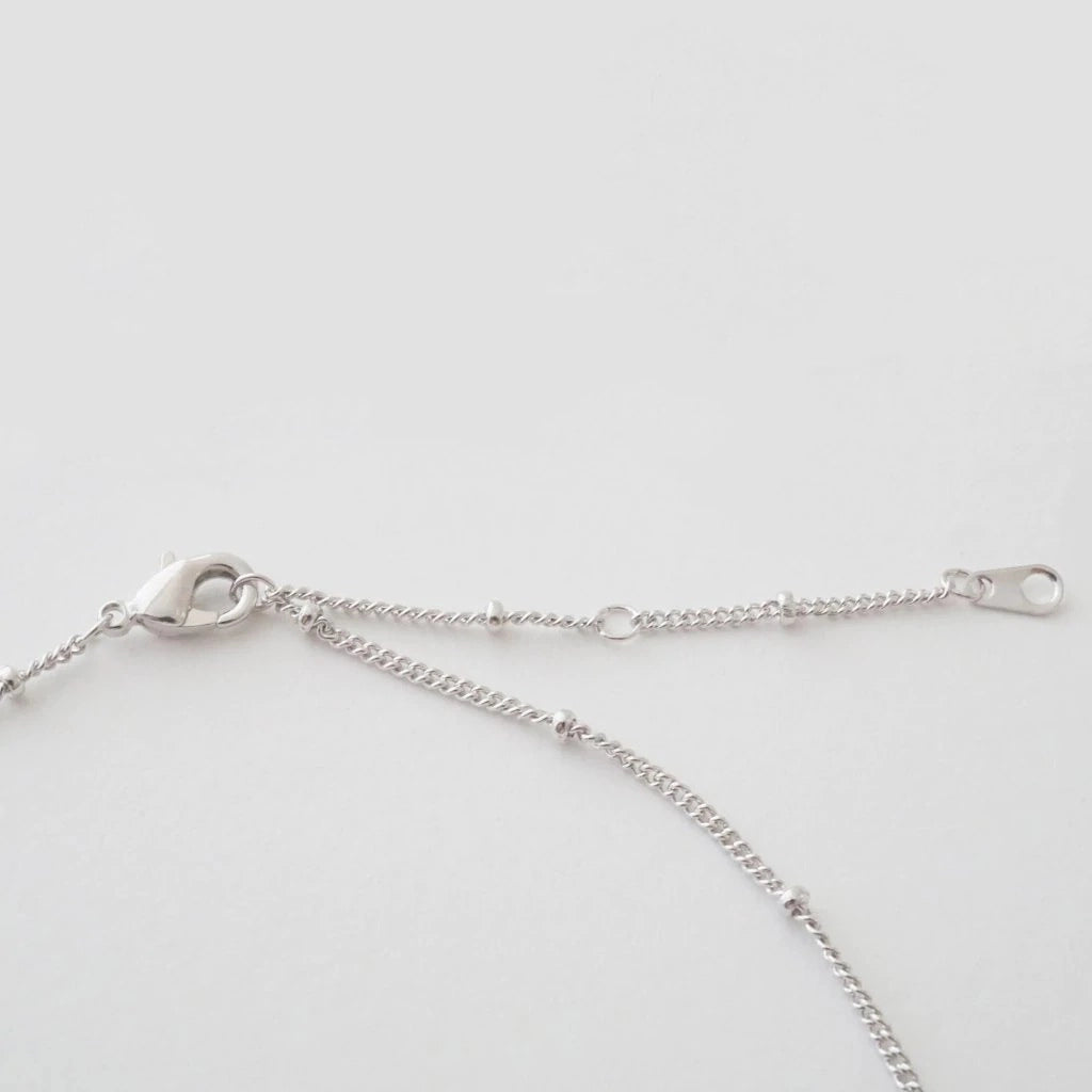 Tag Together Necklace, Silver