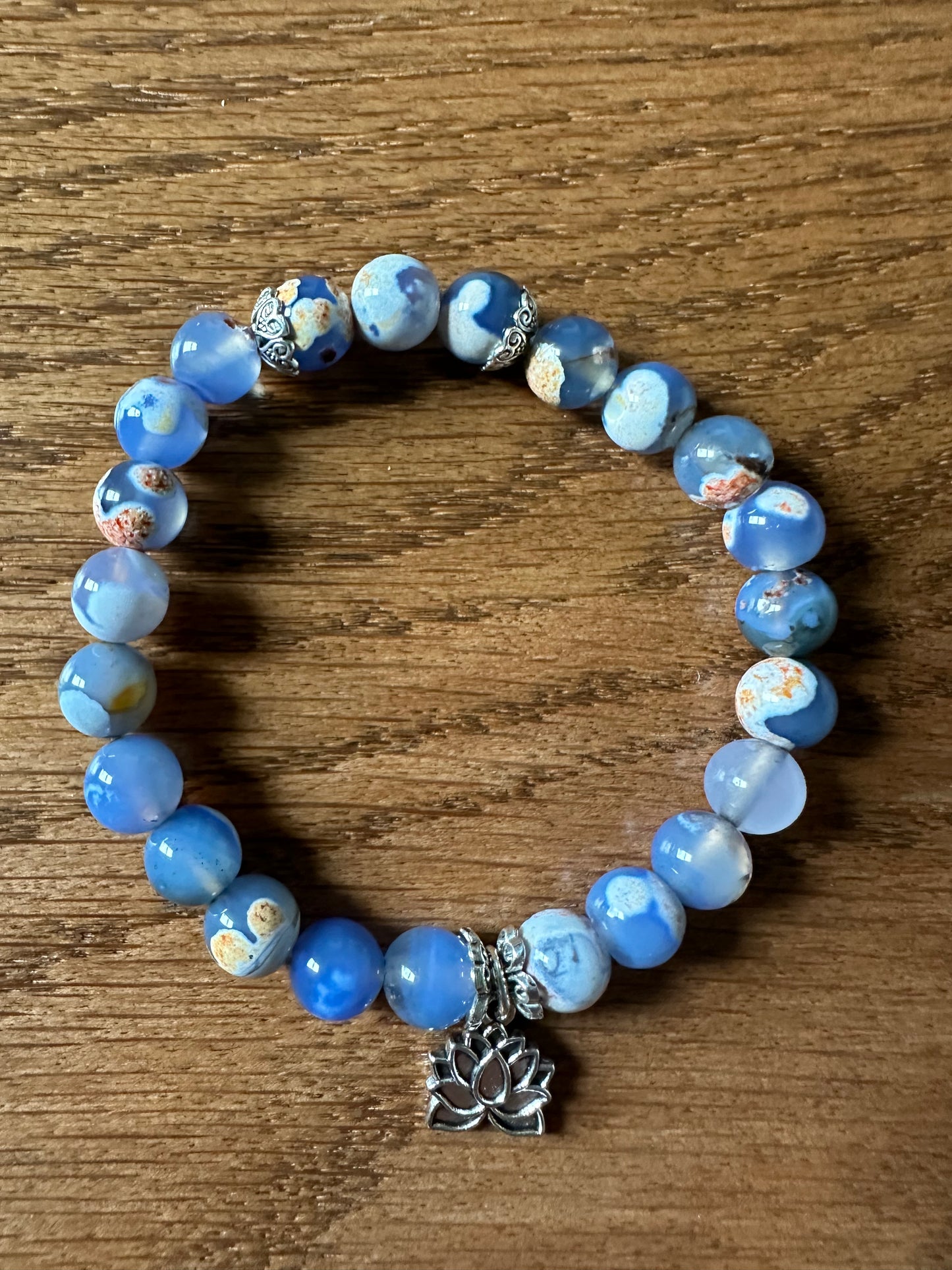 Painted ocean bracelet