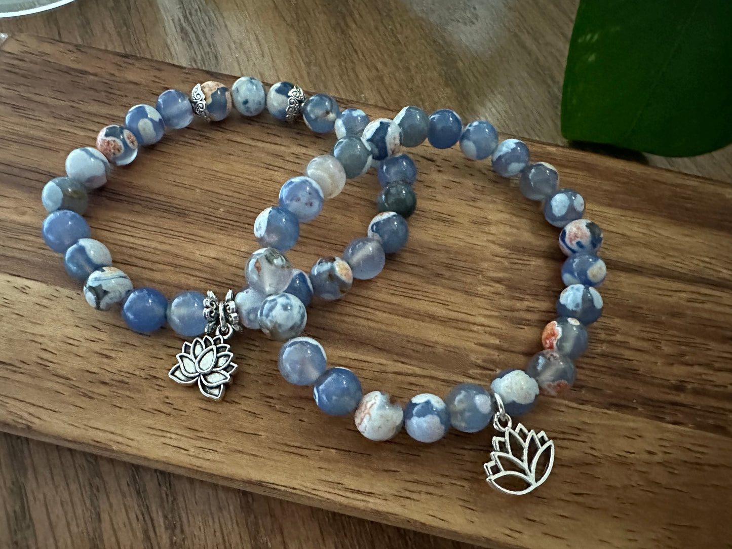 Painted ocean bracelet