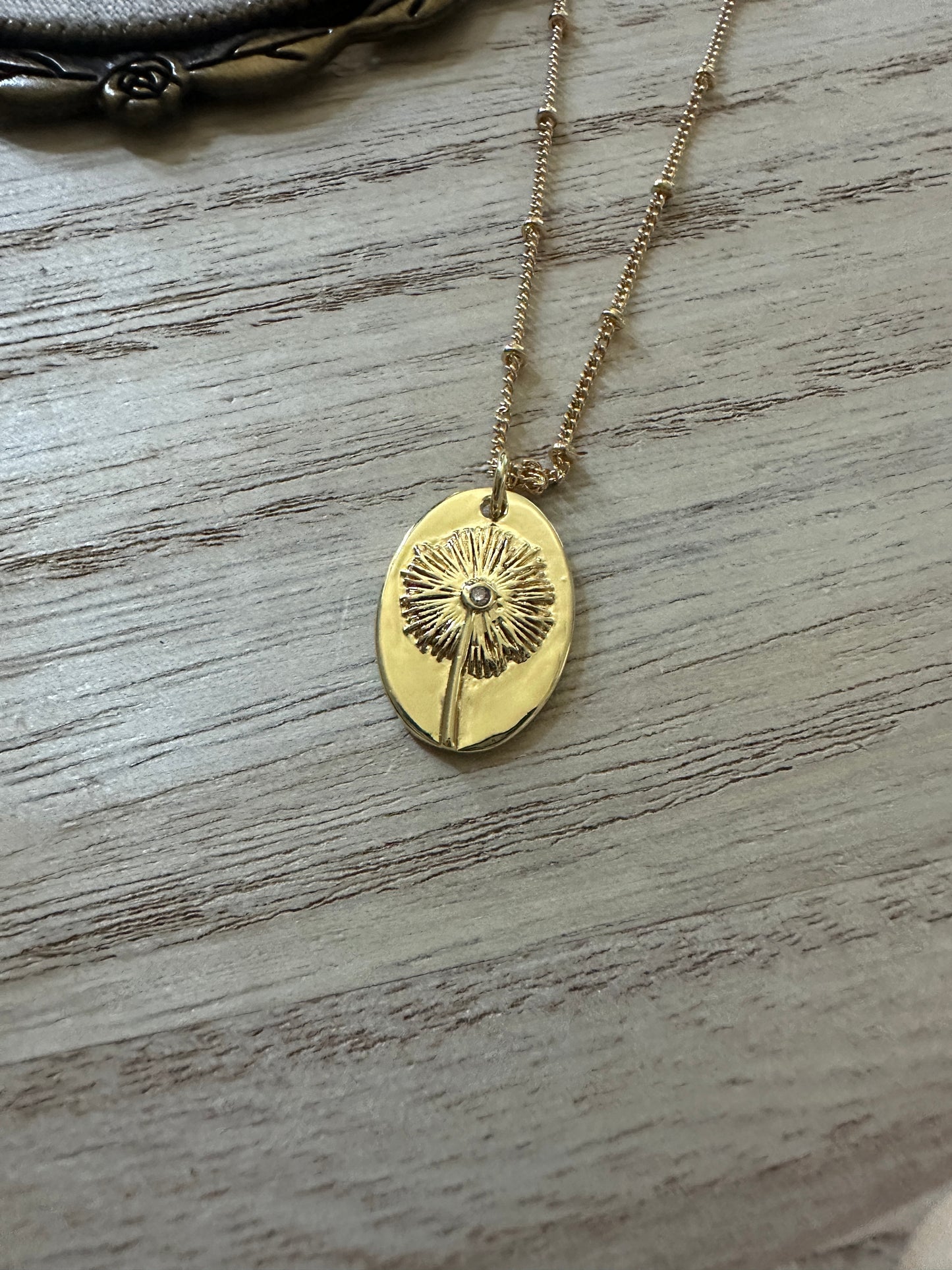 Dandelion Necklace