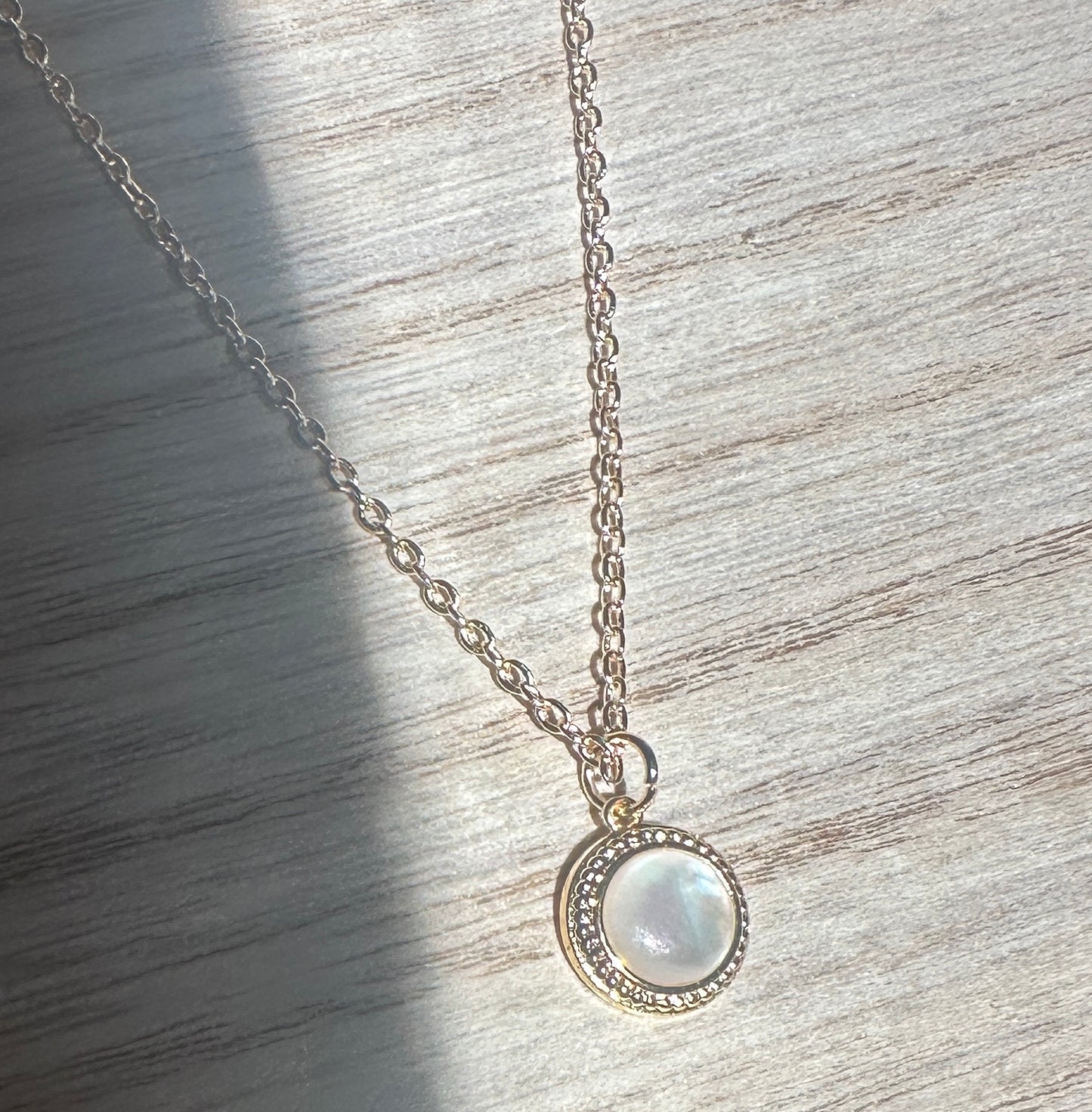 Circle Charm Necklace