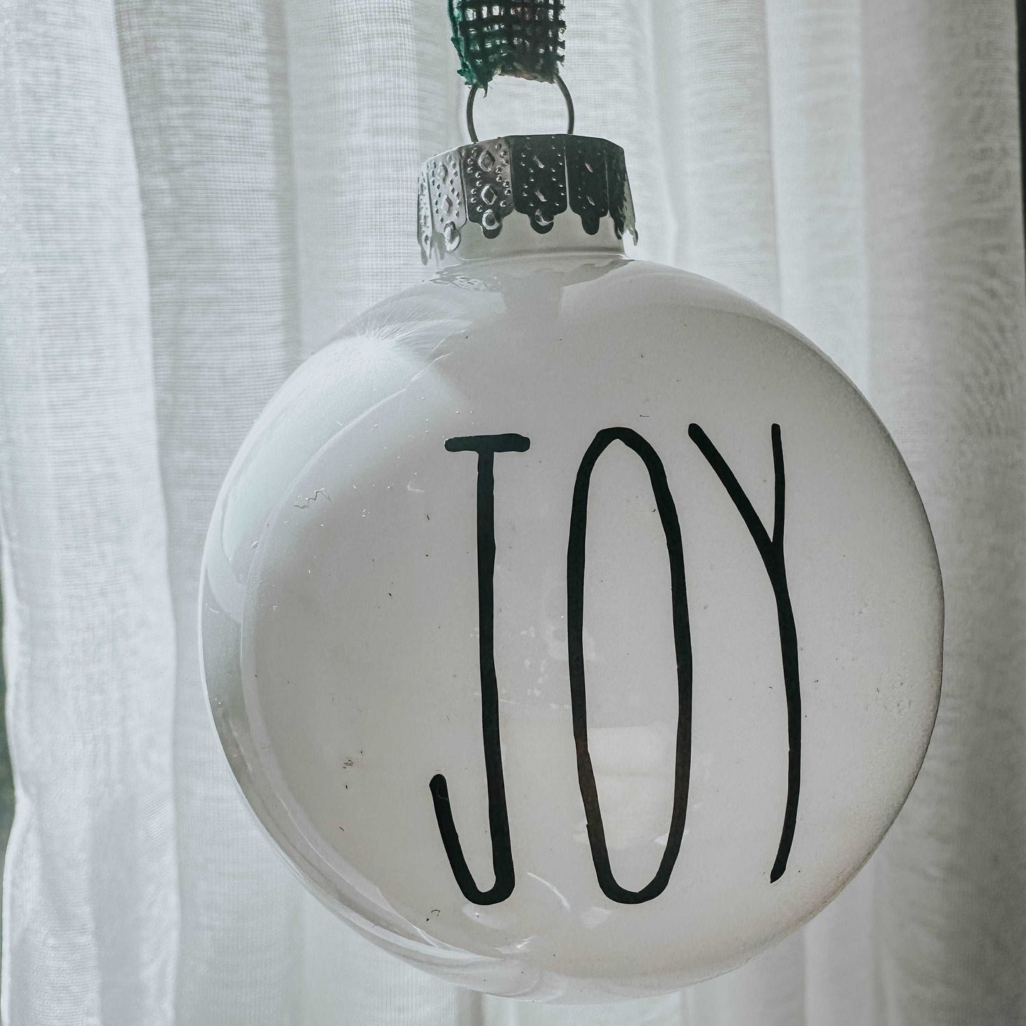 Farmhouse inspired Word Ornaments