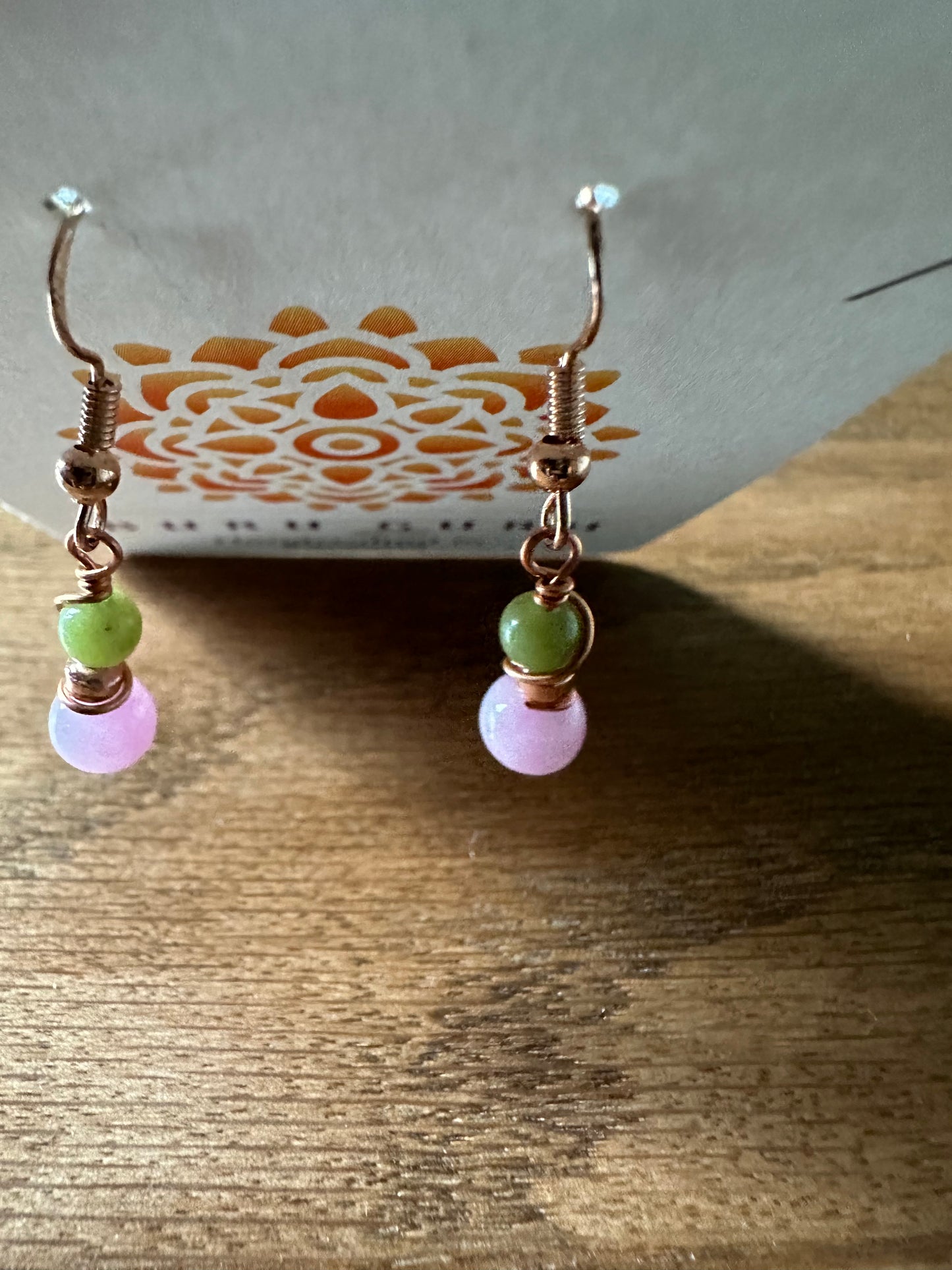 Peridot earrings