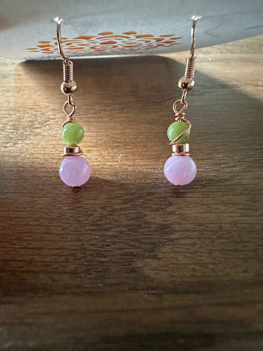 Peridot earrings