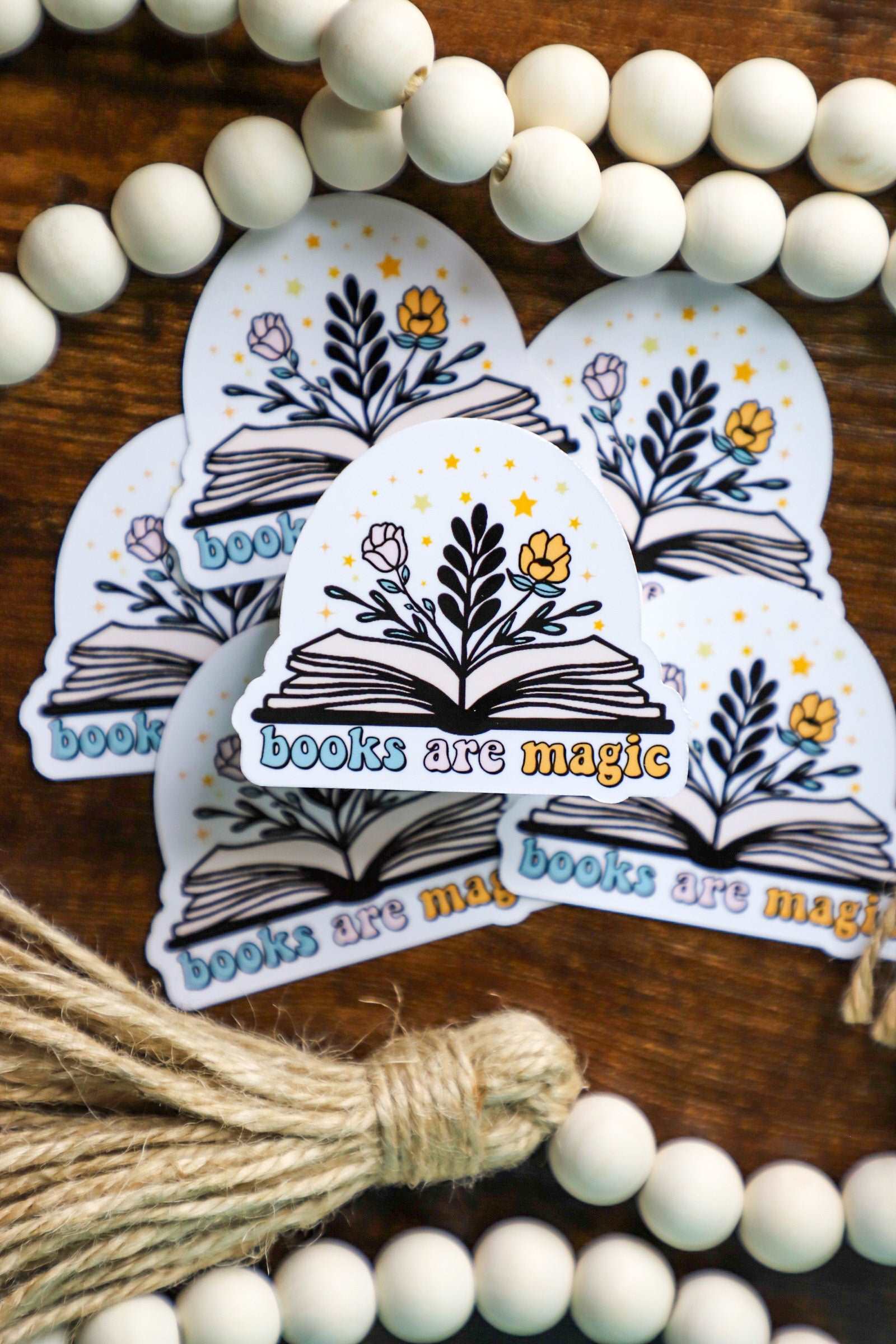 Books Are Magic Sticker