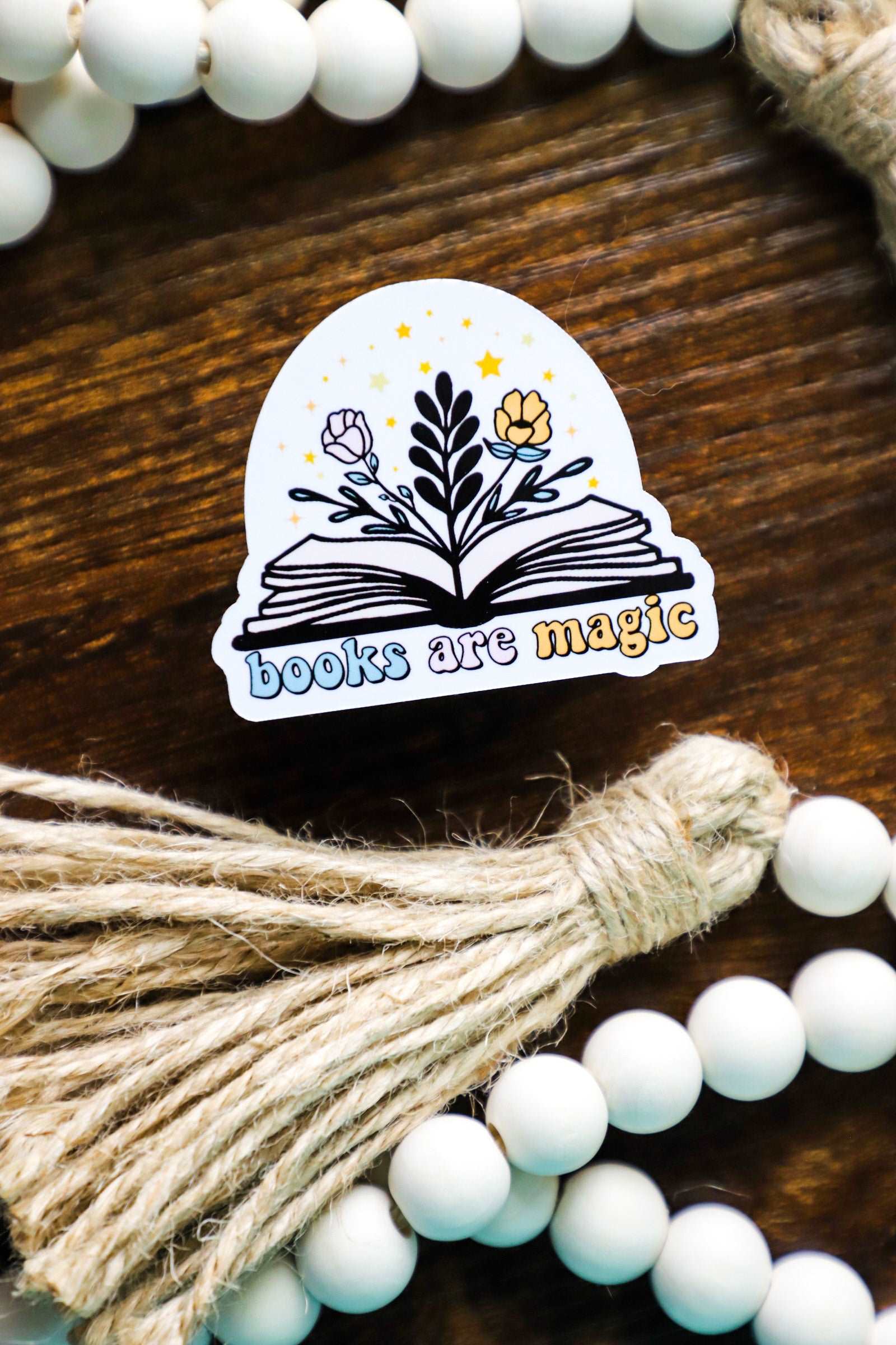 Books Are Magic Sticker