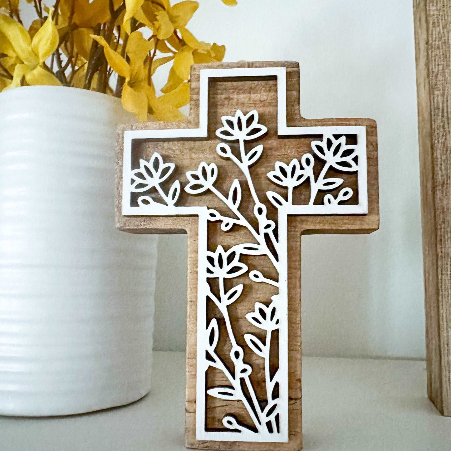 Floral Cross