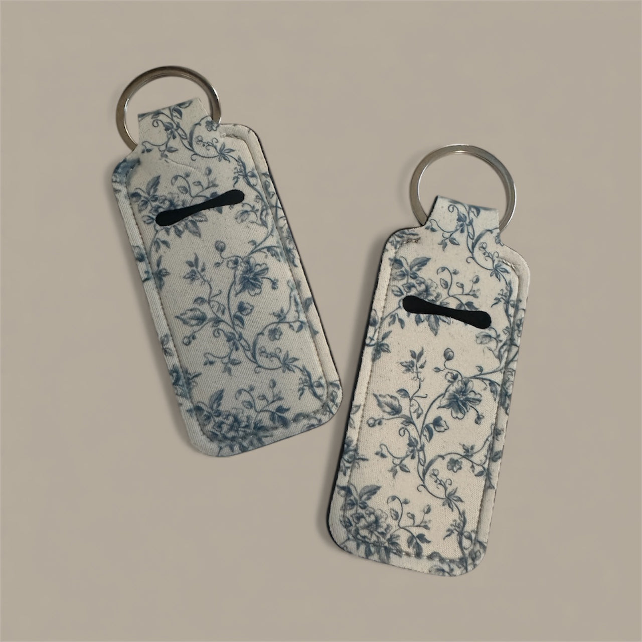 Chapstick Holder Keychain, Lip Balm & Stick Holder Keychain