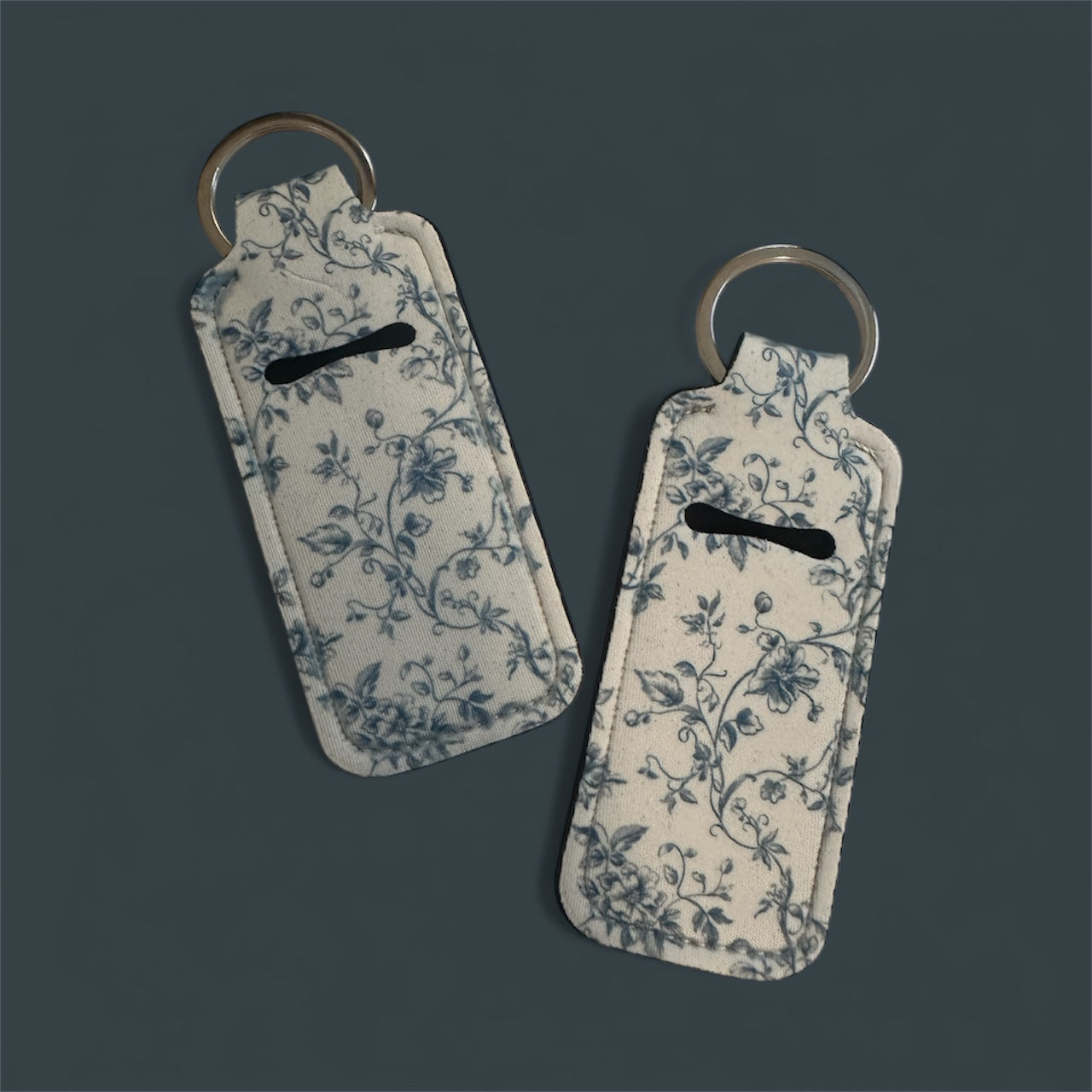 Chapstick Holder Keychain, Lip Balm & Stick Holder Keychain