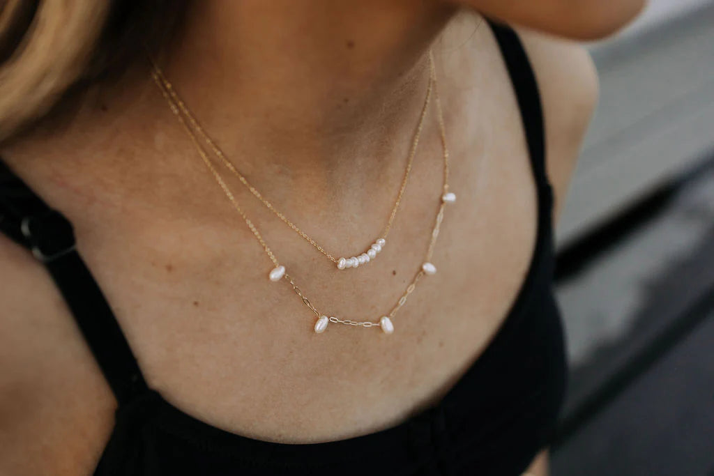 Oceanside Pearl Necklace