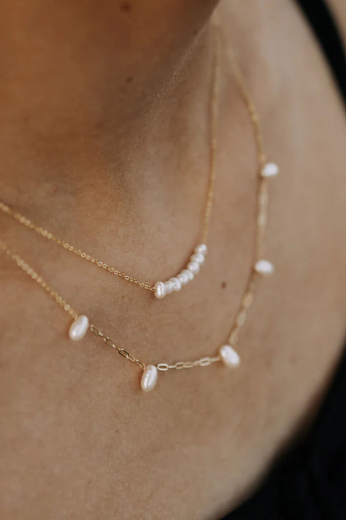 Oceanside Pearl Necklace