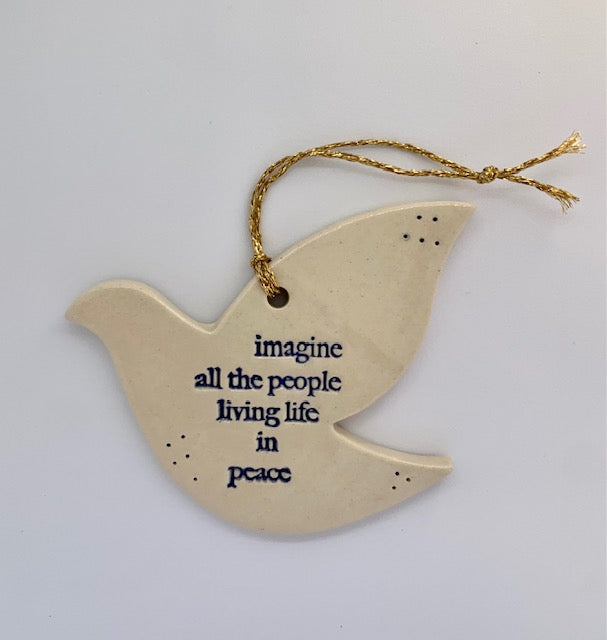 Ceramic Ornament: Bird