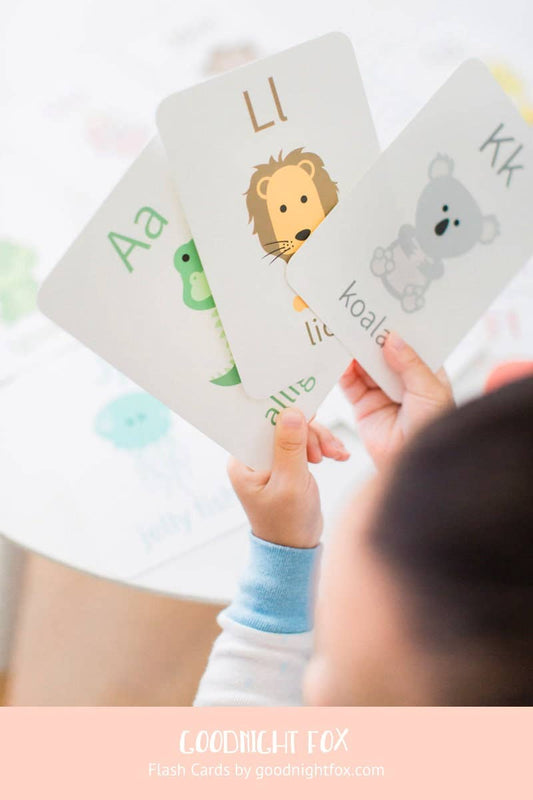 Toddler Mindfulness Flash Cards for Wellness Activities