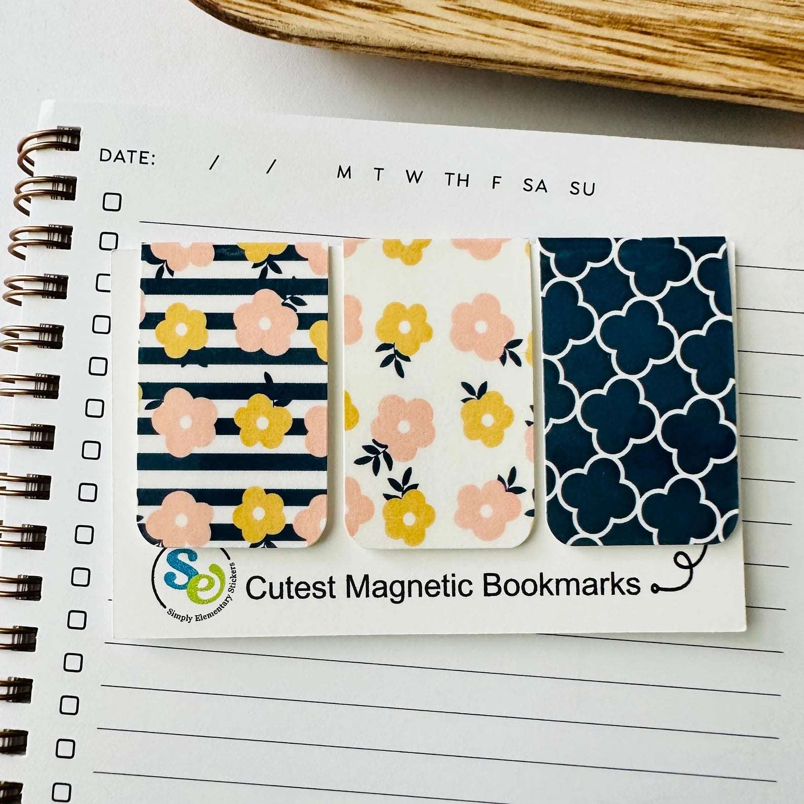 Floral Bookmark Set