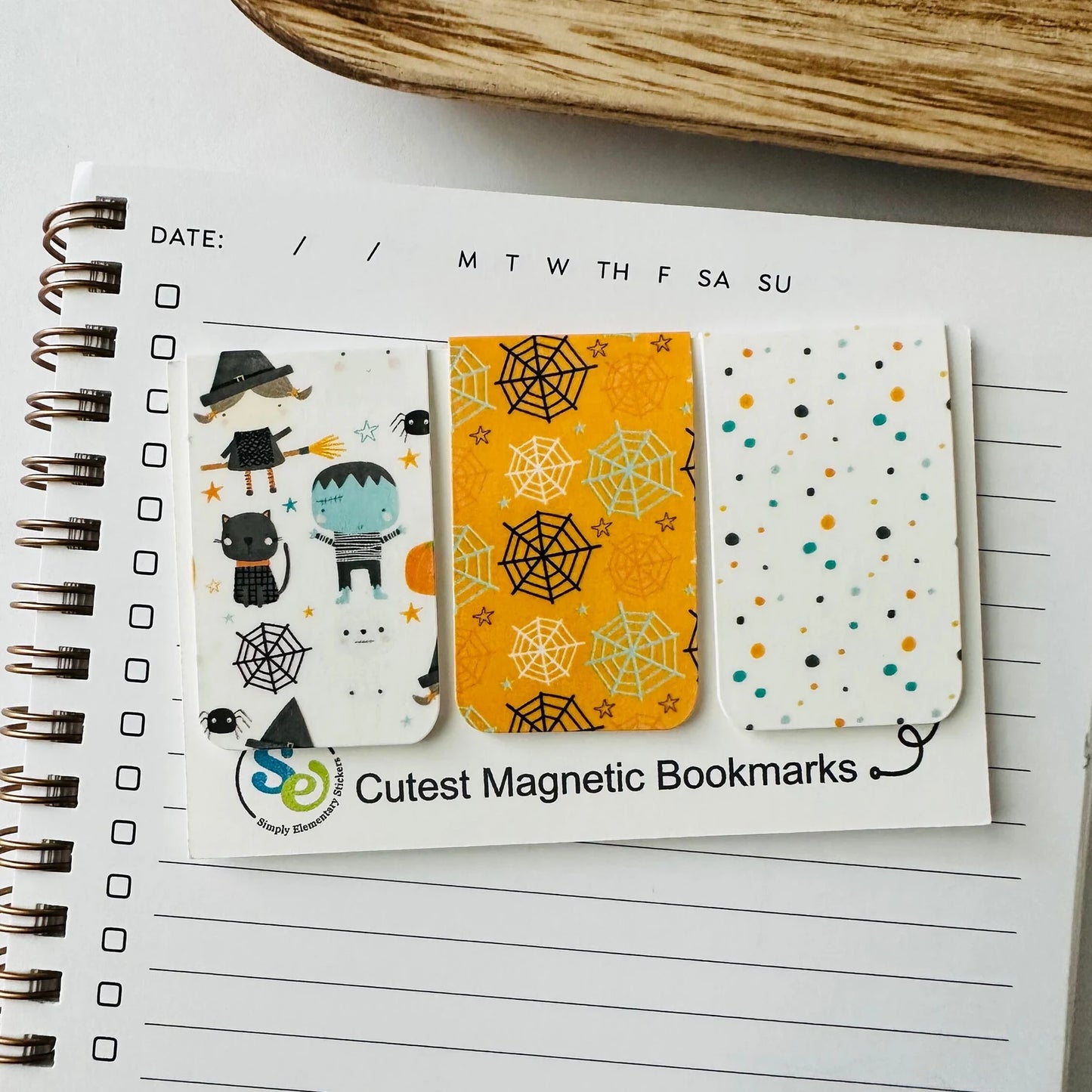 Spooky Season Magnetic Bookmark