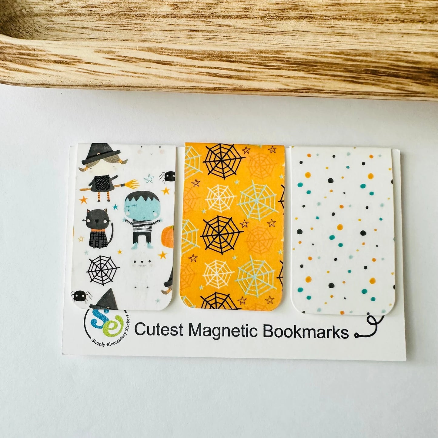 Spooky Season Magnetic Bookmark