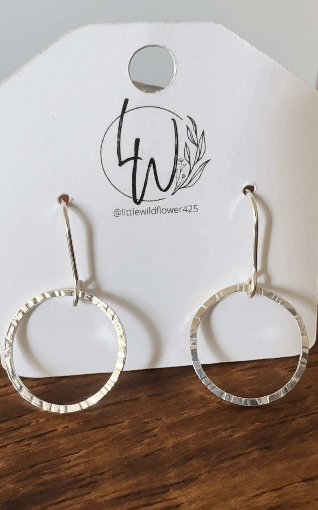 Circle Dangle Earrings