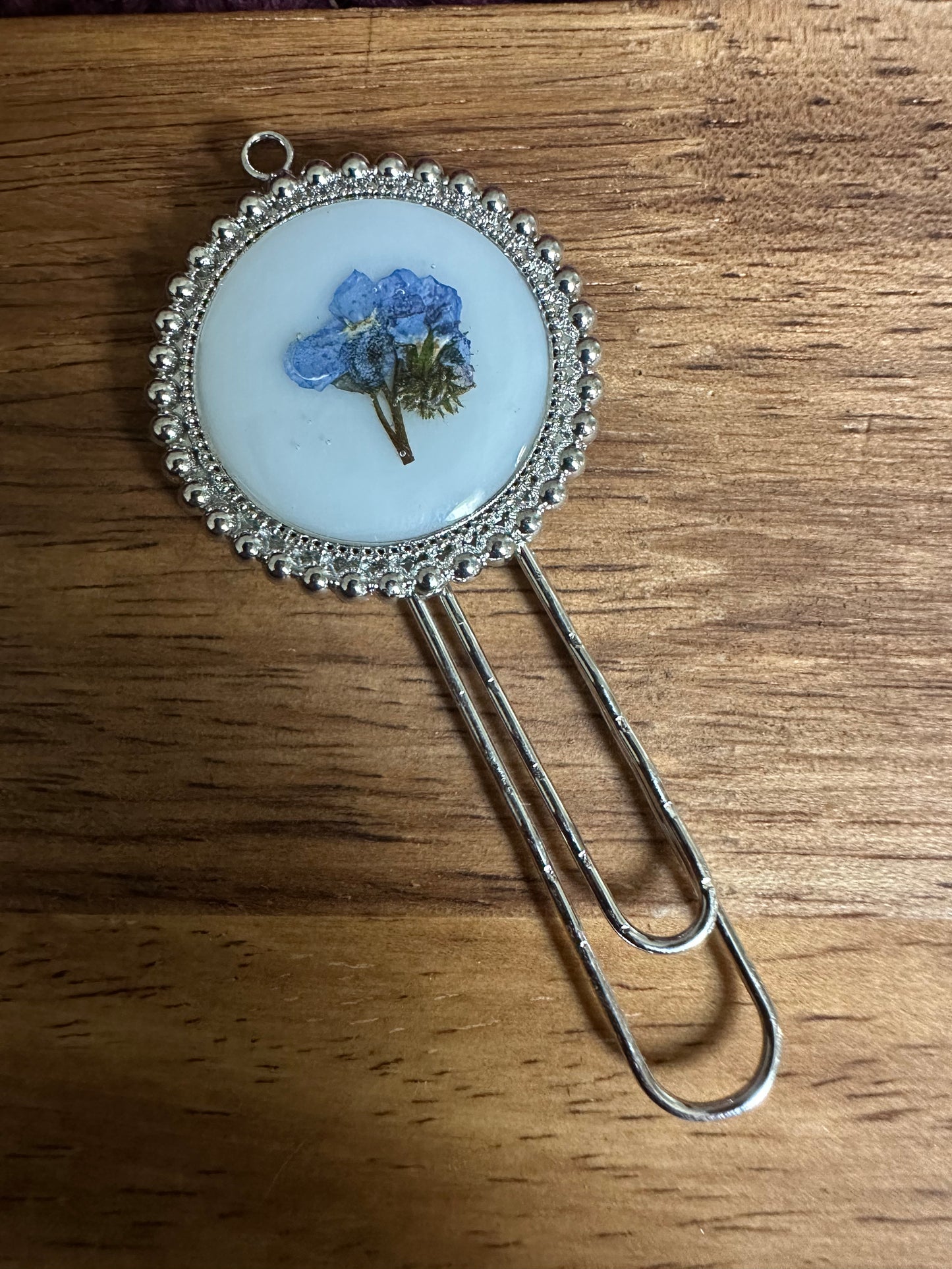 Forget Me Not Journal Bookmark