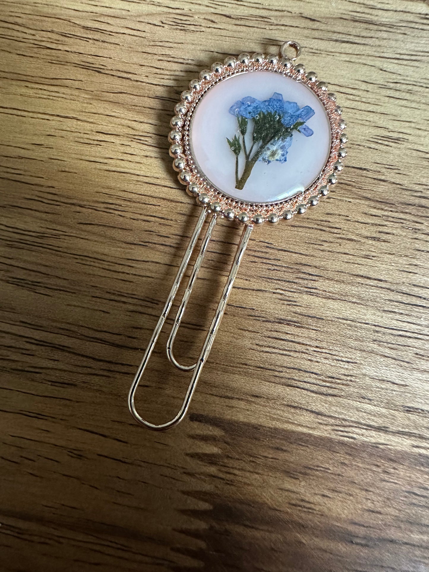 Forget Me Not Journal Bookmark