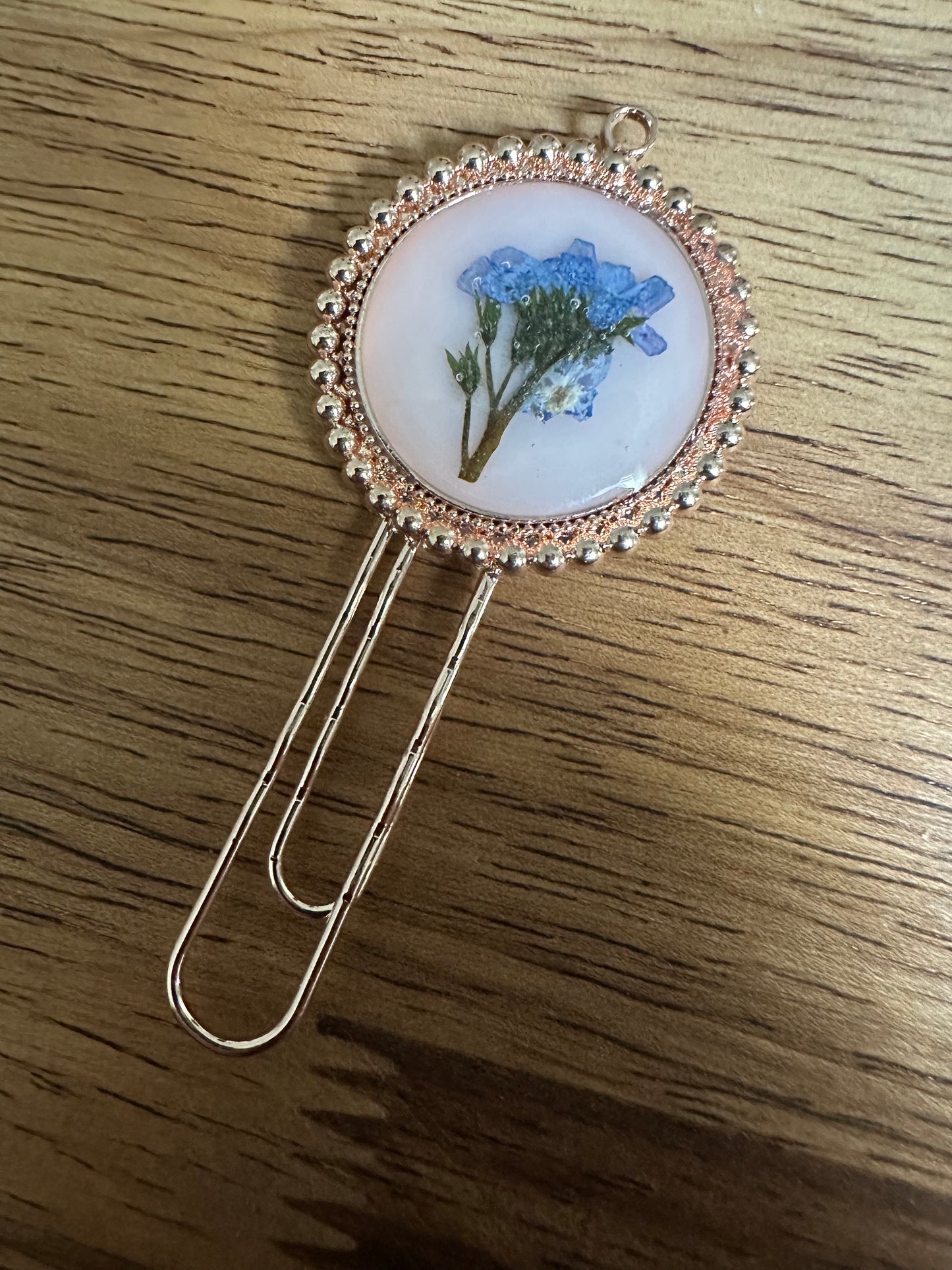 Forget Me Not Journal Bookmark