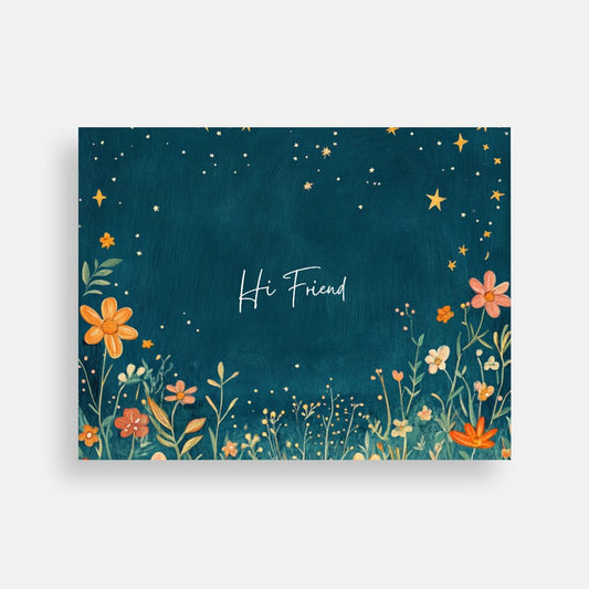 Hi Friend, The Magic of Me postcards, set of 5