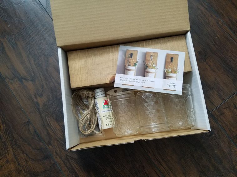 Mason Jar Wall Sconce DIY Kit Early American shade