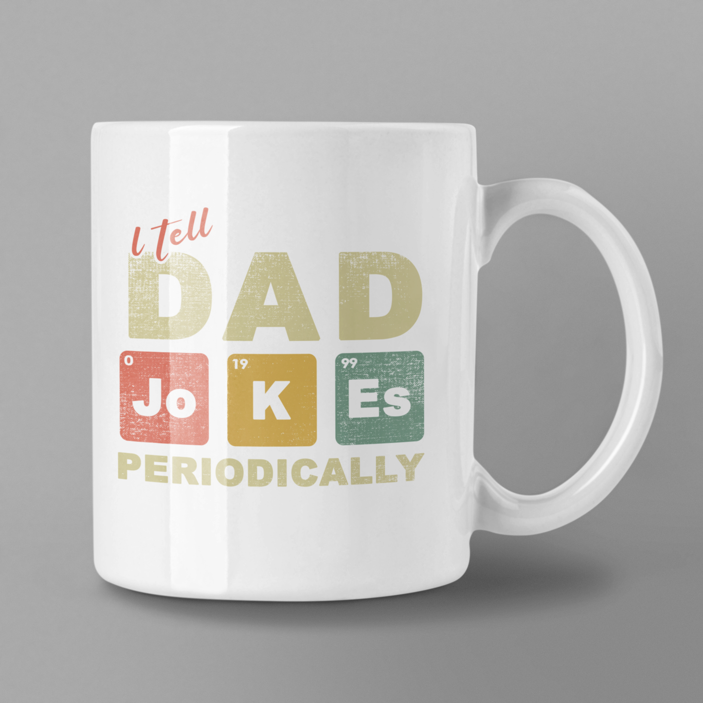 Periodic Dad Jokes Coffee Mug