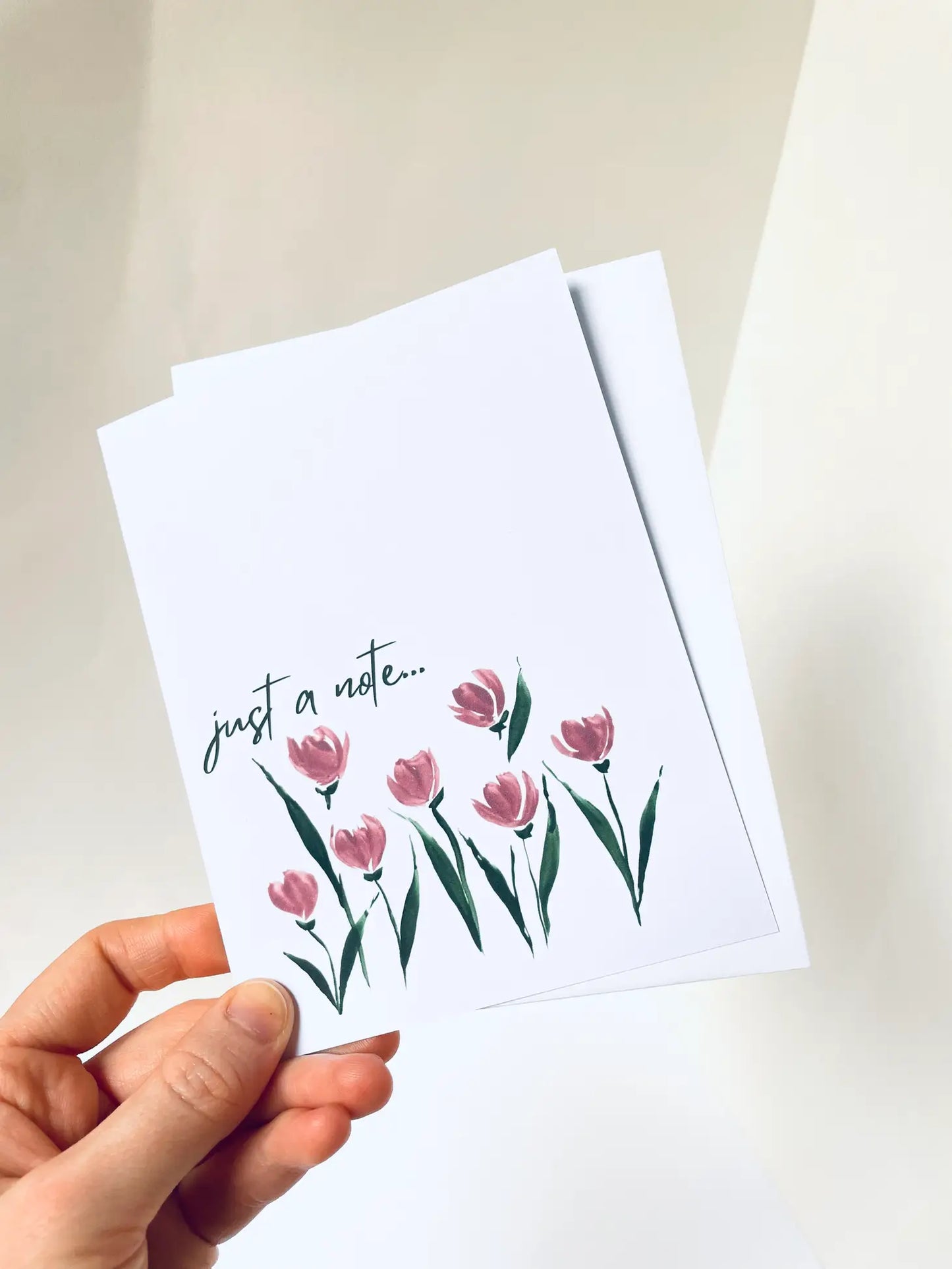 Simple Tulip Stationery Sets, Notepads and Card Box Set