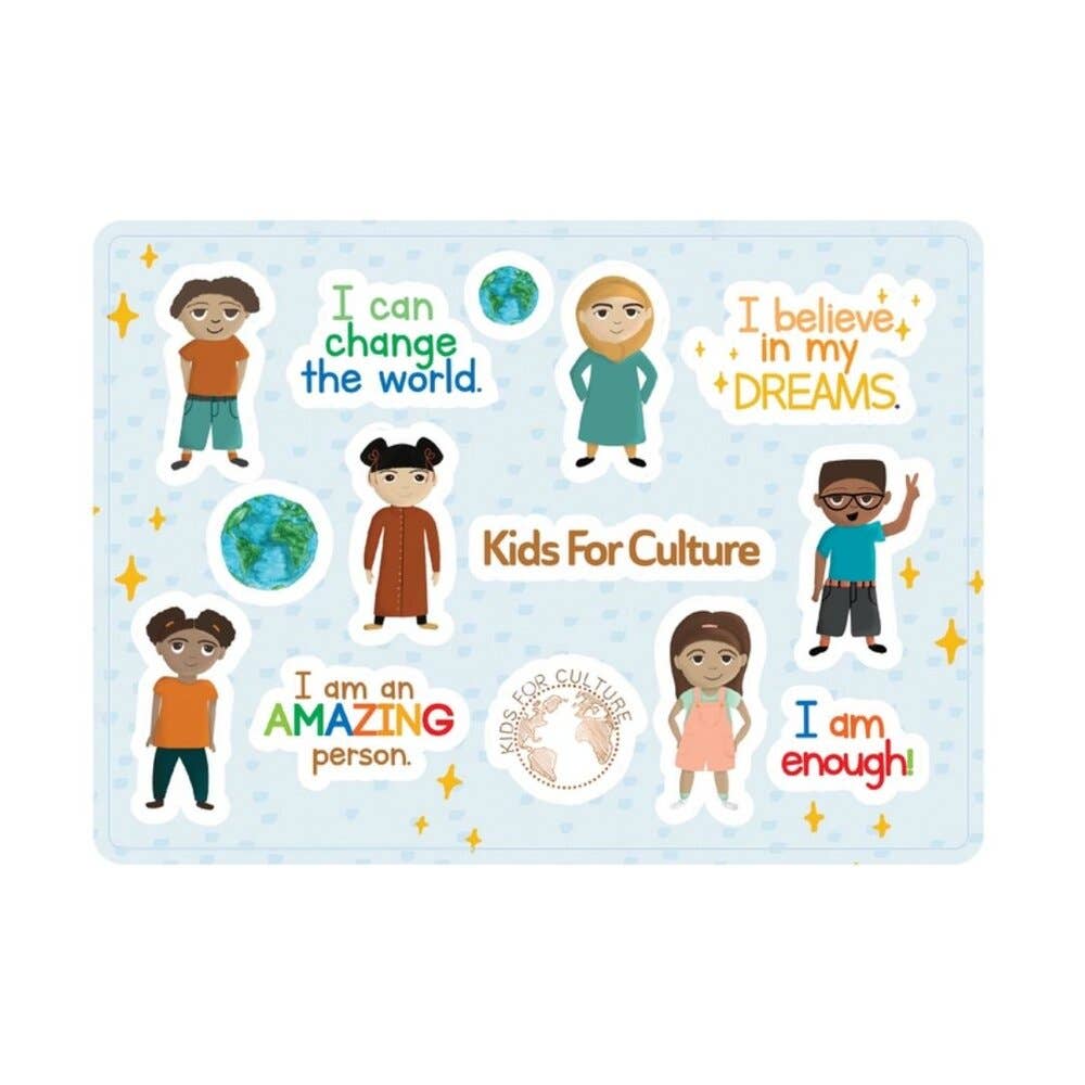 Kids For Culture Stickers