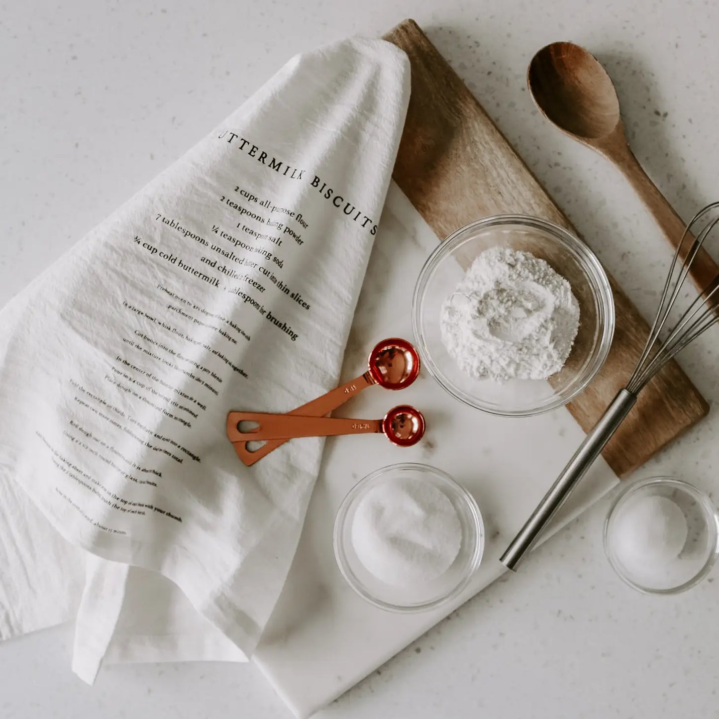 Buttermilk Biscuits Tea Towel - Kitchen Towel - Hand Towel