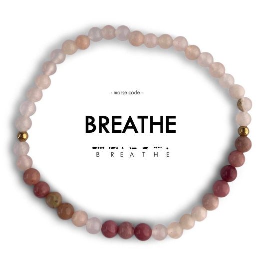 Morse Code Bracelet | Breathe