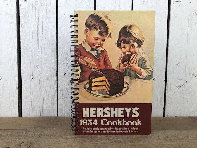 Book Journal Hershey's 1934 Cookbook