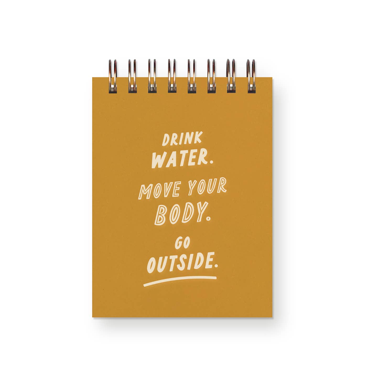 Drink Water Mini Jotter Notebook - pocket size