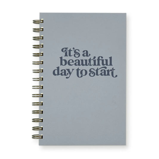 A Beautiful Day to Start Undated Weekly Planner Journal