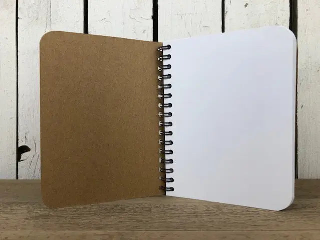 Small Book Page Covered Journal