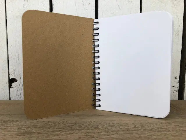 Small Book Page Covered Journal