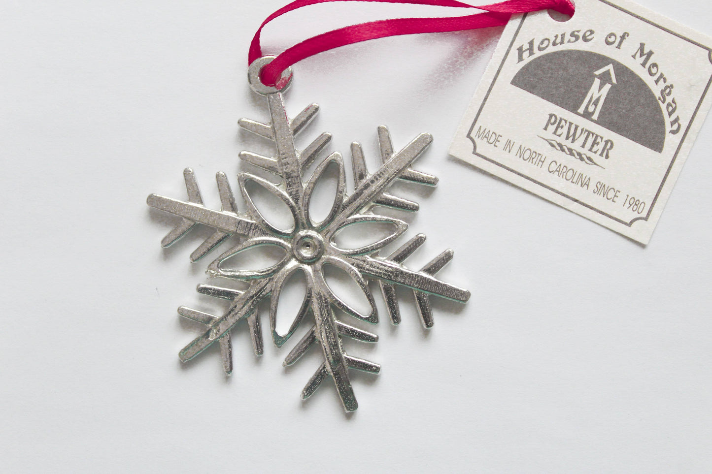 Handmade Snowflake Christmas Ornament