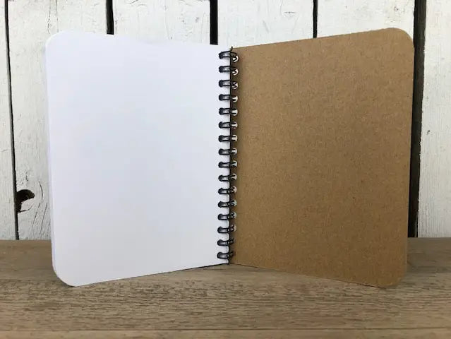 Small Book Page Covered Journal