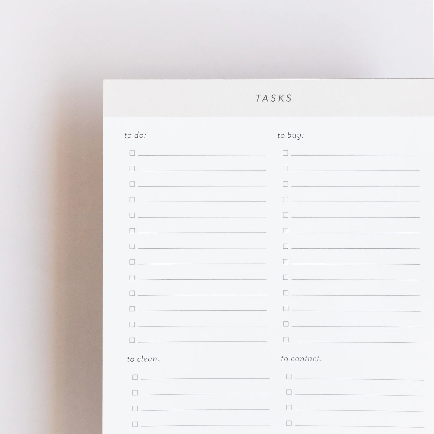 Tasks Notepad