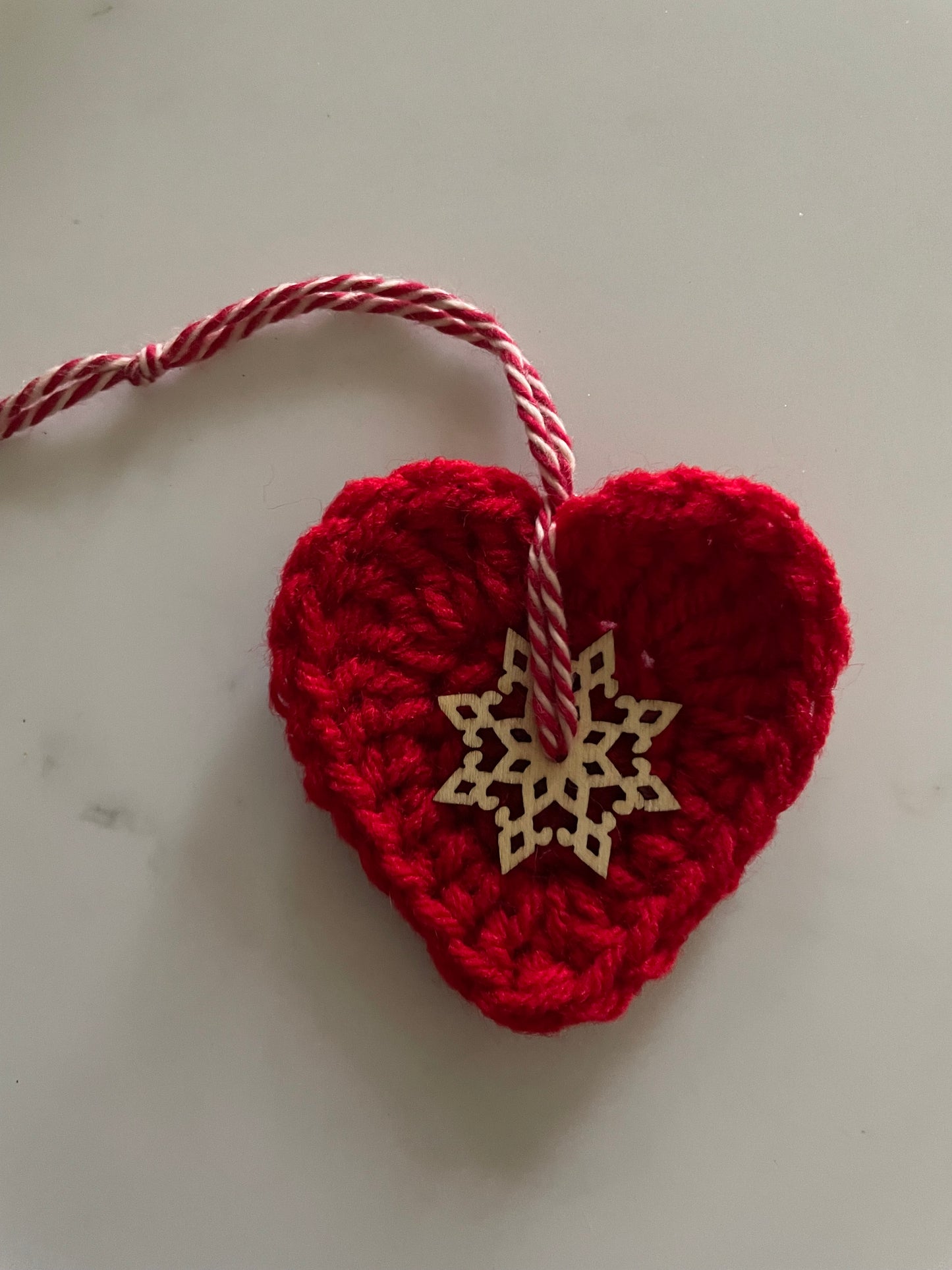 Heart Ornament, set of 1