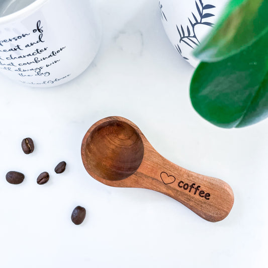 Wood Coffee Scoop